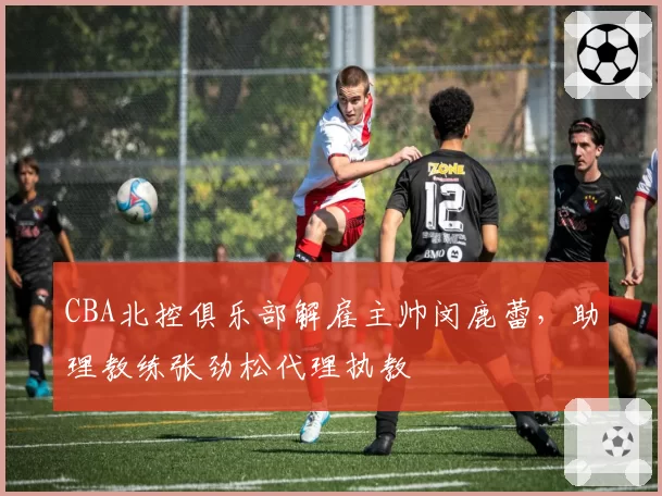 CBA北控俱乐部解雇主帅闵鹿蕾，助理教练张劲松代理执教